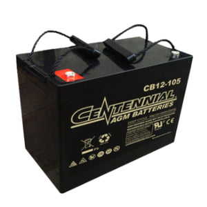 Gel Batterie 100Ah von Q-Batteries 12V - 105Ah I Photovoltaik4all