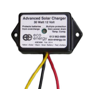Eco Energy Advanced Solar Charger 30W 12V (1.5A) - ASC-30W-12V