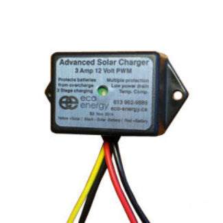 Eco Energy Charge Controller PWM 3A 12V - ASC-S3-12V