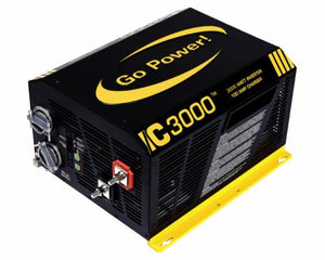 Go Power 3000W 12V Inverter Charger With Remote - GP-IC-3000-12-PKG