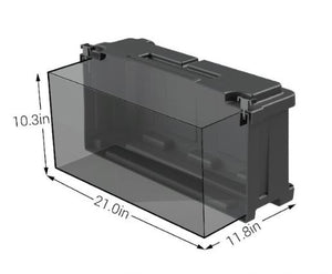 NOCO  8D Commercial Grade Battery Box - HM484 Internal Dims