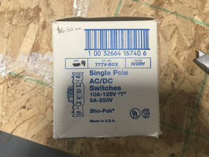 Clearance Sale! - Eagle Single Pole Switches AC/DC - 9 Pack