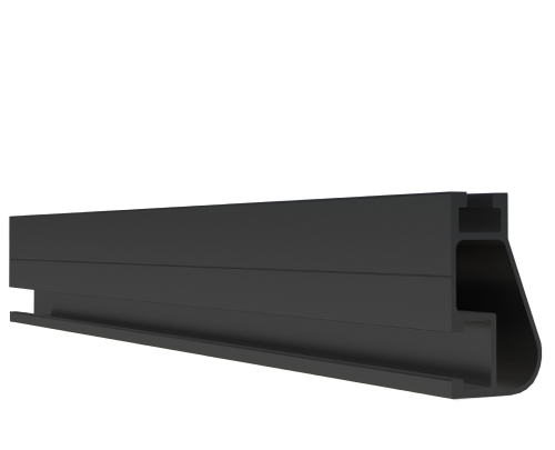 IronRidge XR100 Series Rail 132 Inch Black (1 piece) - XR-100-132B