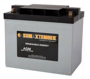 Sun Xtender Battery 69AH 12V Sealed AGM - PVX-690T