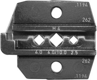 Amphenol H4 Die Set for Rennsteig Crimp Tool PEW12 - R264 1194 3 0 RT