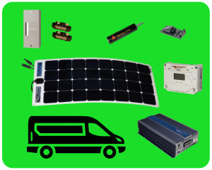 Colorado Solar Sprinter Van Solar Kit 100W Flex - SPR-100F