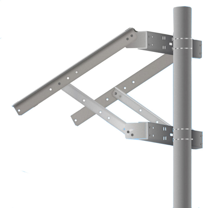 SLD Tech Double Arm Side of Pole/ Wall Mount - SLB-0123