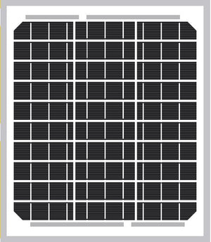 Solarland Solar Panel 5W 6V - SLP005S-06U