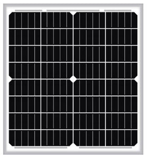 SLD Tech Solar Panel 20W 12V -  ST-20P-12