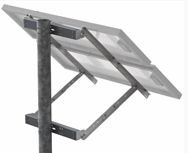 Tamarack 45 Inch Solar Panel Side-Of-Pole Mount - UNI-SP/02