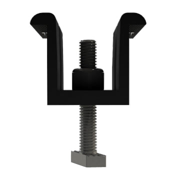 Unirac Solarmount Pro Series Midclamp Black Finish - 302030D 10 PACK