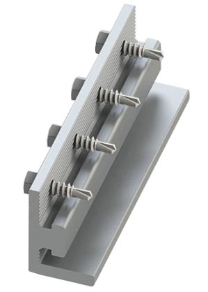 Unirac Solarmount Pro Series Bonding Splice Bar Mill Finish - 303019M