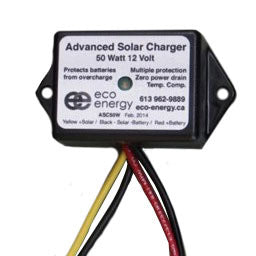 Eco Energy Charge Controller PWM 50W 12V - ASC-50W-12V