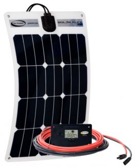 Go Power! 35 Watt Flexible Solar Kit - GP-FLEX-35