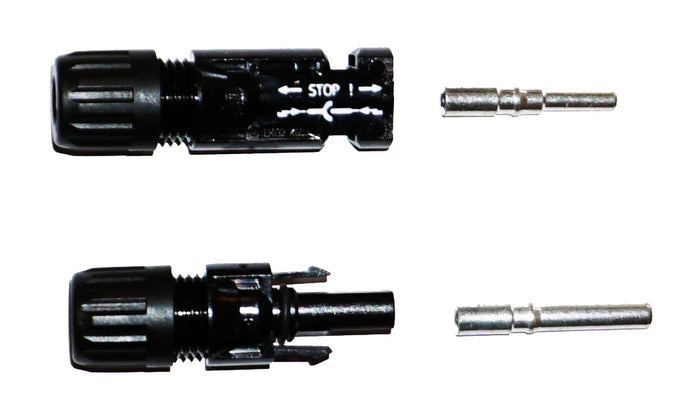 Staubli / MultiContact PV-KBT4/8II UR Male/Female Set MC4 8 AWG Connectors