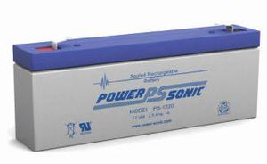 Power-Sonic Battery 12 Volt 2.5 Ah Sealed AGM  - PS-1220