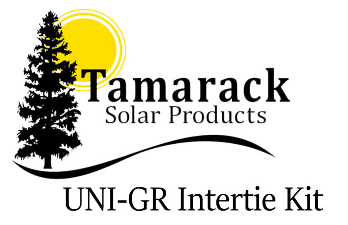 Tamarack Solar Adjustable Ground / Roof Mount Intertie Kit - 51-0520-005